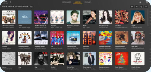 Sistema server locale e online per musica e video